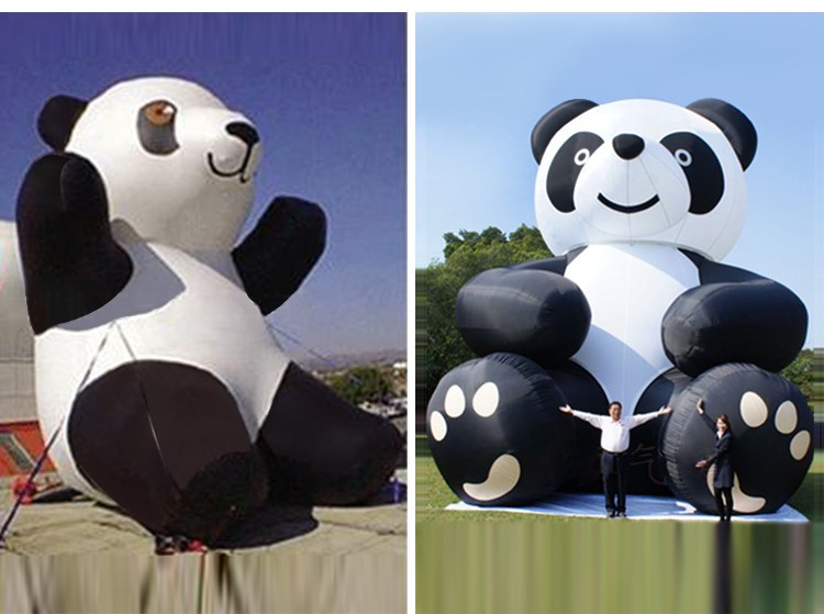 宣城充气熊猫展示